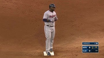 MIN@CLE: Sano rips a two-run double to left-center