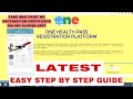 ONE HEALTH PASS REGISTRATION | LATEST | EASY GUIDE | VACCINE CERT FROM ALHOSN APP