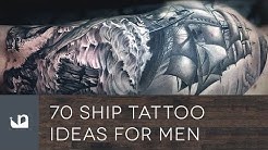 70 Ship Tattoos For Men 