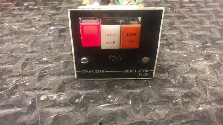 Texas  Star Modulator Plus Wire Upgrade/Test Review