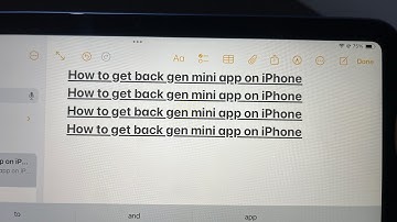 iPadOS 18: How to Underline Text in Notes on iPad