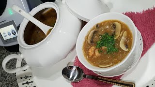 Soupe thaïe  aux crevettes  Thermomix Oujda by Siham ‍