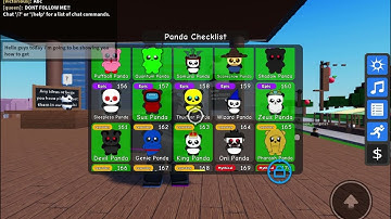 How to get Samurai Panda - Roblox Find The Pandas
