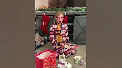 Christmas morning surprise