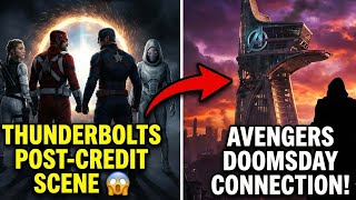 “Thunderbolts Post-Credit Scene 😱 Avengers Doomsday Connection!”