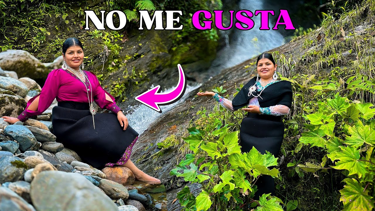 Hoy me vesti con mi ropa tipica de mi cultura Saraguro. - NATHALIA