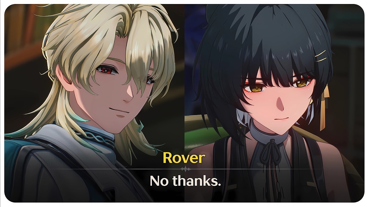 Rover Refuses Candy from Luuk Herssen (Cutscene) Luuk Herssen Story Quest | Wuthering Waves 3.1