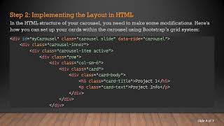 How to Scale Project Cards with Screen Size Using Bootstrap