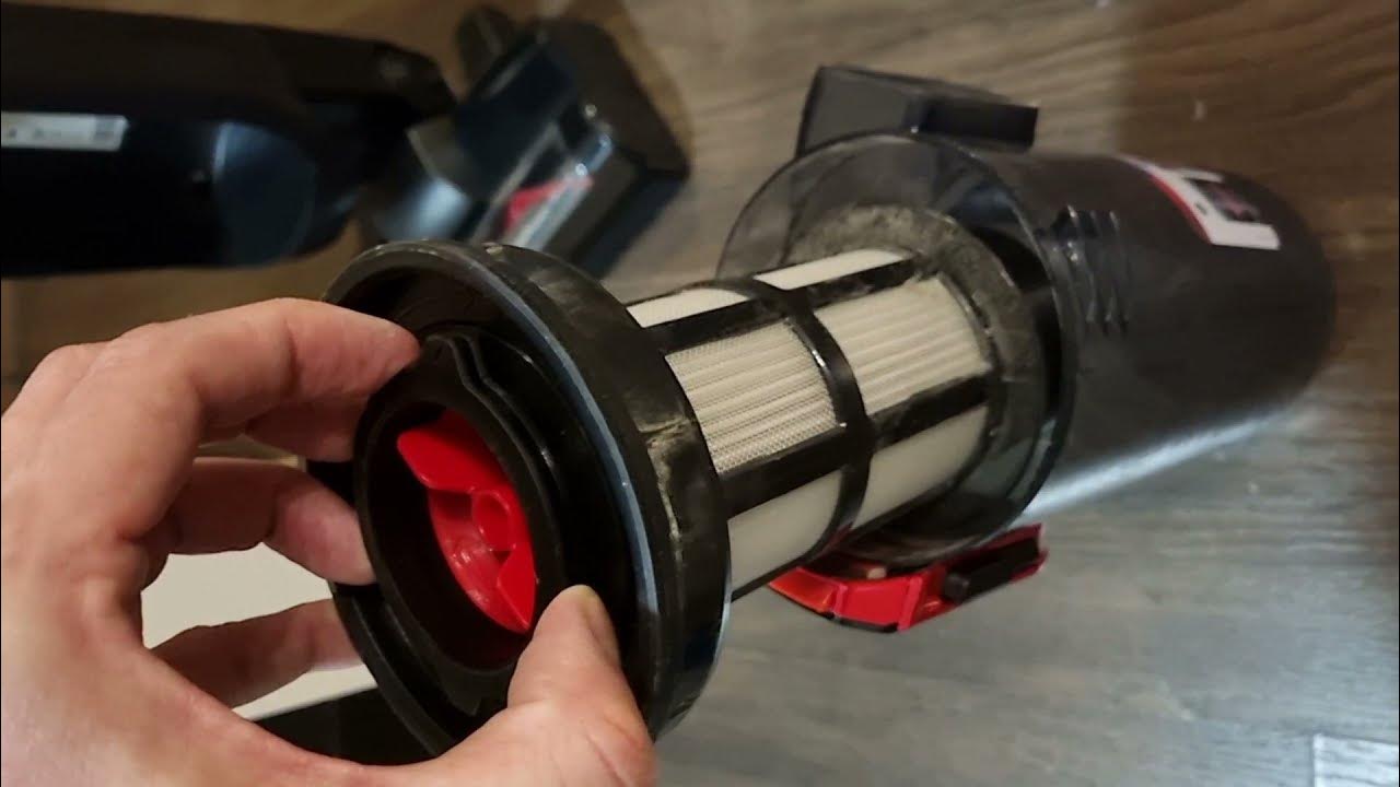 Bosch BCH87POW1 Athlet Filter cleaning YouTube