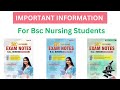 Bsc Nursing semester exam Questions practice book