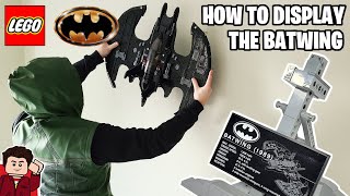 Displaying The Lego 1989 Batwing
