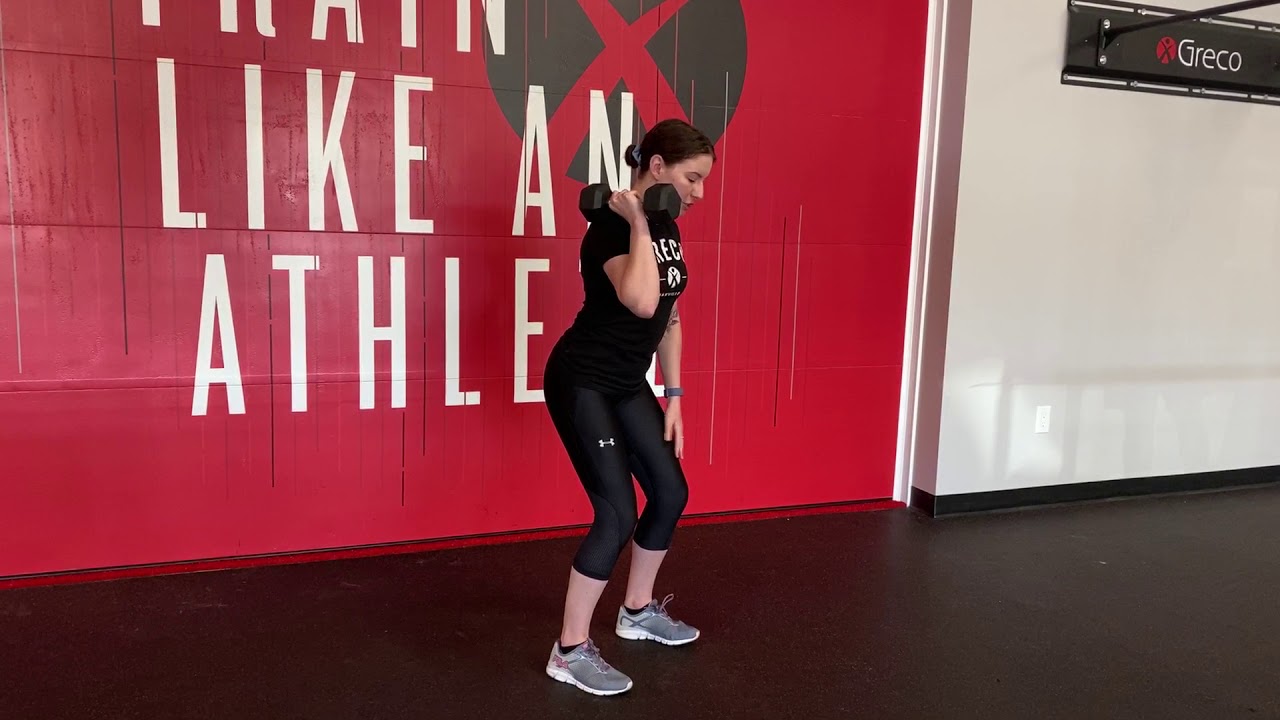 Single Arm Push Press YouTube