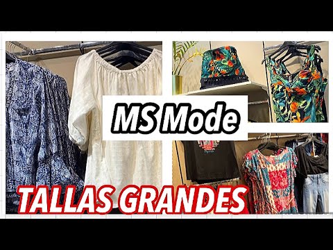 La ropa de talla grande de mujer más espectacular se vende en Ms Mode
