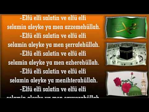 Elfü elfi salatin ve elfü elfi