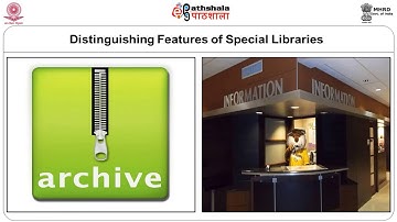 Special Library Characteristics and Functions