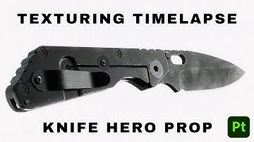 Knife Texturing in Substance Painter - Timelapse