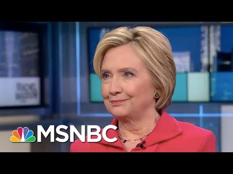 Hillary Clinton to Trump: Get Over The Twitter Stuff, Get With Diplomacy | Rachel Maddow | MSNBC