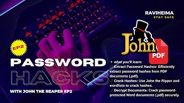 How to Crack Password Protected PDFs with John the Ripper | John Hacking Series Ep.2 @amoledbytes