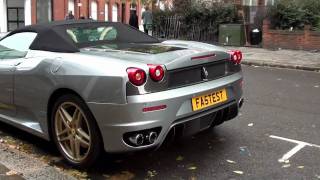 Ferrari F430 Sound - Start up and accelerate