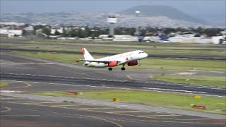 Viva Aerobus Taking Off From Runway 23R Airbus 320
