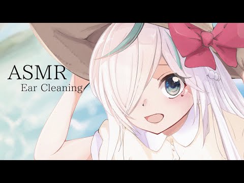 【ASMR】指かきとゼロ距離吐息でお耳いっぱいにする⯎睡眠導入、作業用に。Ear Cleaning,Ear Blowing,【#イル_フローラ/Vtuber】