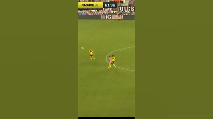 Lionel Messi 2 Goals vs Nashville SC 12/07/2025