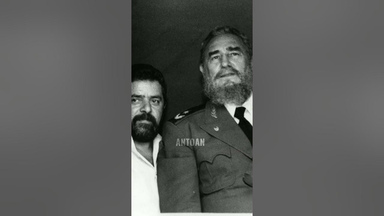 Some legendary names were with Fidel Castro. #lula #che #khrushchev #mandela