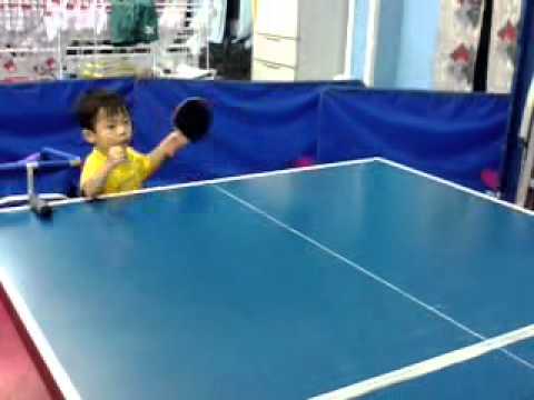 卓球　ソラ練習日記　３歳５ヶ月半