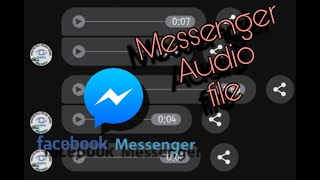 HOW TO SAVE/DOWNLOAD AUDIO MESSAGE FROM FACEBOOK MESSENGER APPS 2020