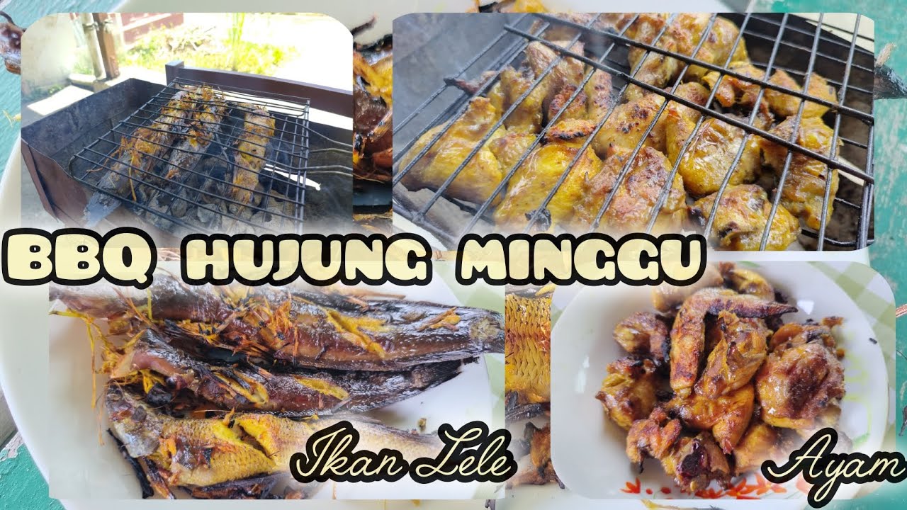 Panggang Ikan Lele / Ikan Keli & Isi Ayam di Hujung Minggu. #bbq #borneo #fypyoutube