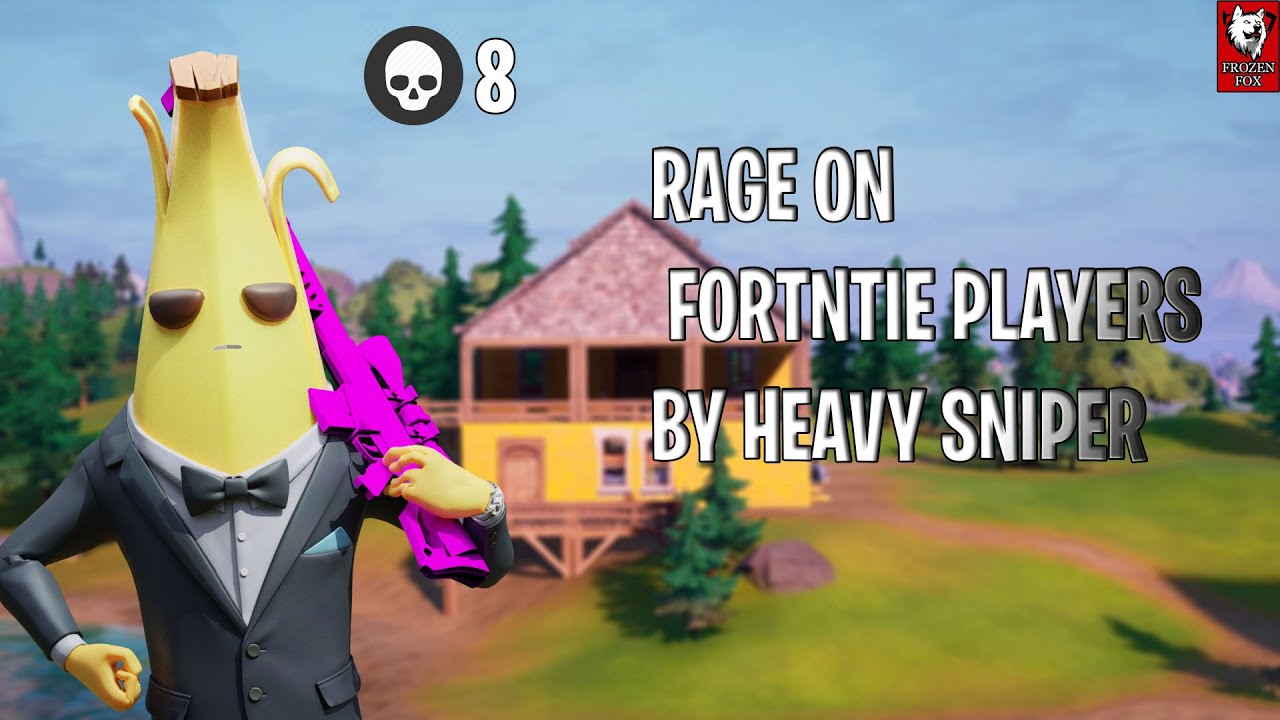 ELIMINATED MAX FORTNITE PLAYER WITH HEAVY SNIPER ...