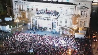 Novak Djokovic receives hero's welcome in Serbia after winning US Opens