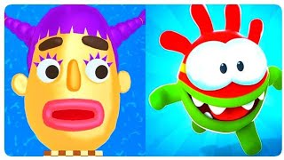 Sandwich Runner VS Om Nom Run - All Levels SpeedRun Gameplay Android iOS Ep1