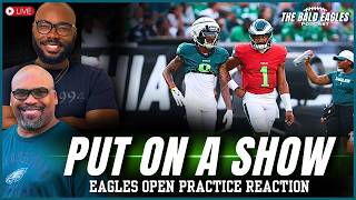 Lights, Camera, Action! Eagles Open Practice to the Fans | The Bald Eagles Podcast