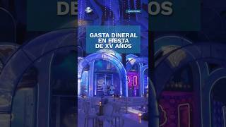 Quinceañera sorprende con fiesta de ¡¡¡65 MILLONES DE PESOS!!! #shorts
