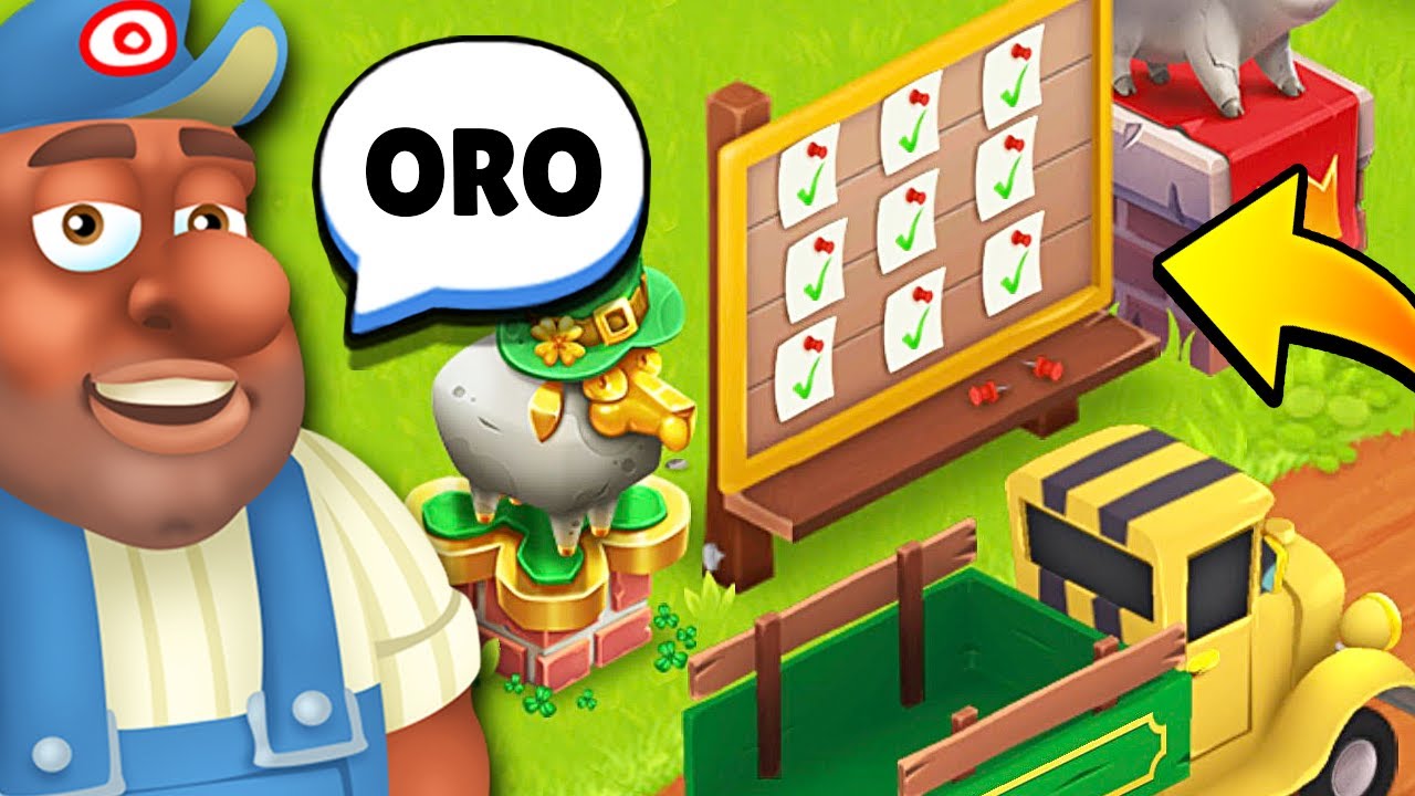 TANTISSIMO ORO... SUPER ORDINI FURGONE! - Hay Day - YouTube