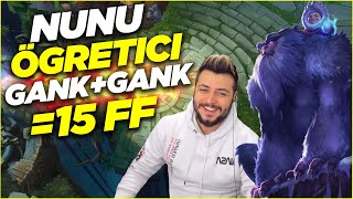 NUNU ORMAN ÖĞRETİCİ OYNANIŞ | GANK SPAMLAYIN FF ATTIRIN!!| ÖĞRETİCİ #35 | Elayja