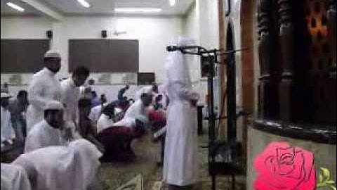 عشاء 17 / 5 / 1435 هـ خشوع روحآنية لاتوصف ! تتمة سورة الملك + الإنفطار للشيخ : عمر بن فريج الجهني