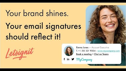 Master Your Email Signatures: Branding, Campaigns & Insights with Letsignit