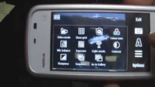 Nokia 5233 Review : Camera UI