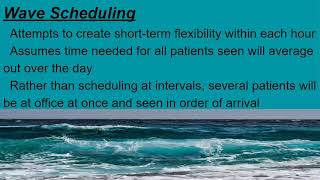 Scheduling