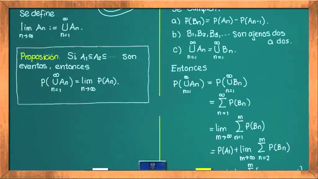 0625 Propiedad de continuidad de la probabilidad