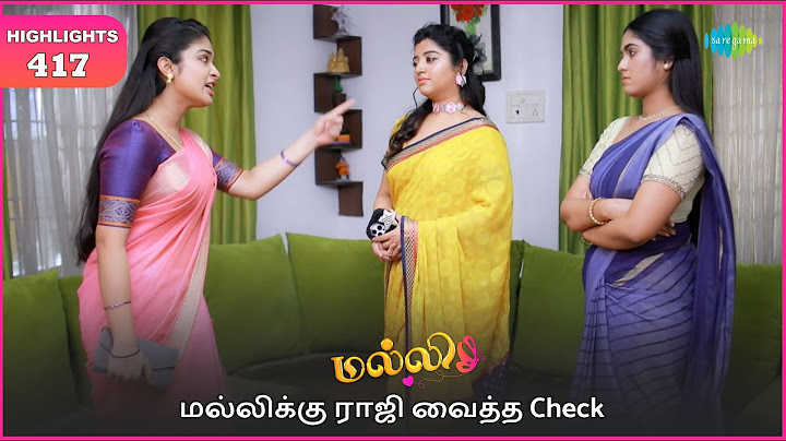 Malli Serial | EP 417 Highlights | 24th June 2025 | Nikitha | Vijay | Saregama Dice TV Shows Tamil