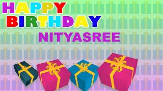 Nityasree   Card Tarjeta - Happy Birthday