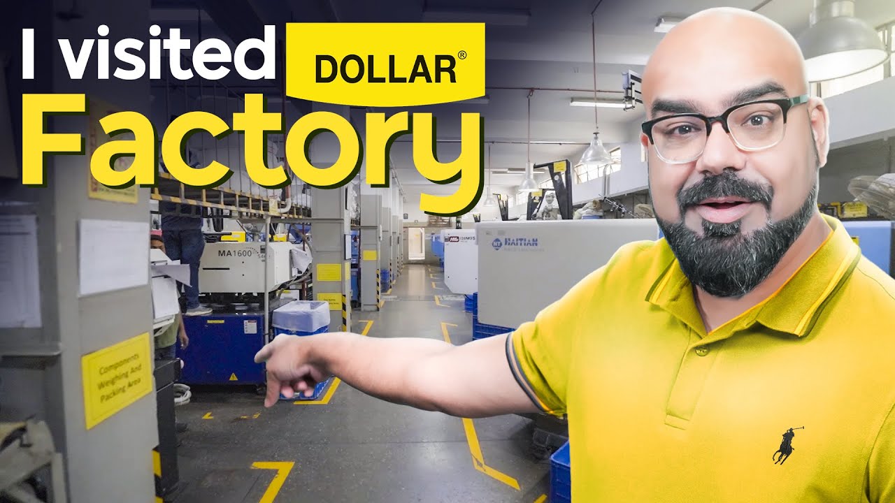 Junaid Akram's Dollar Stationery Factory Visit - YouTube