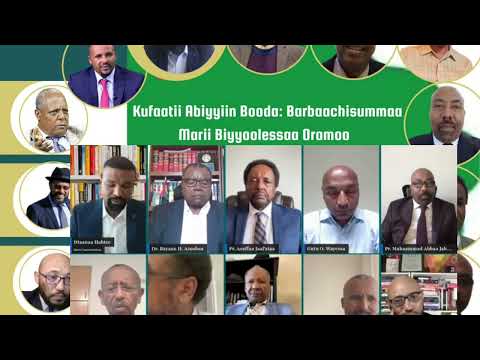 Marii Hayyoota Oromoo Fi Partiilee Siyaasa Oromoo Kufaatii Abiy Booda Marii Biyyoolessa