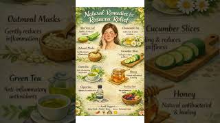 Natural remedies for rosacea relief #rosacea #rosacea_skincare #rosacea_treatment #skincare
