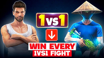 How To Win Every 1vs1 Custom In Free Fire🔥|| Top 5 Pro Strategies To Dominate Close Range 😱
