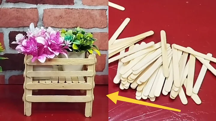 ice cream stick craft #shorts #youtubeshorts #youtubefeed #diy