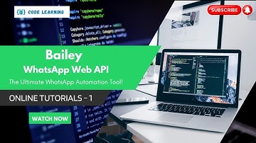 How to Automate WhatsApp Messages with Bailey API!